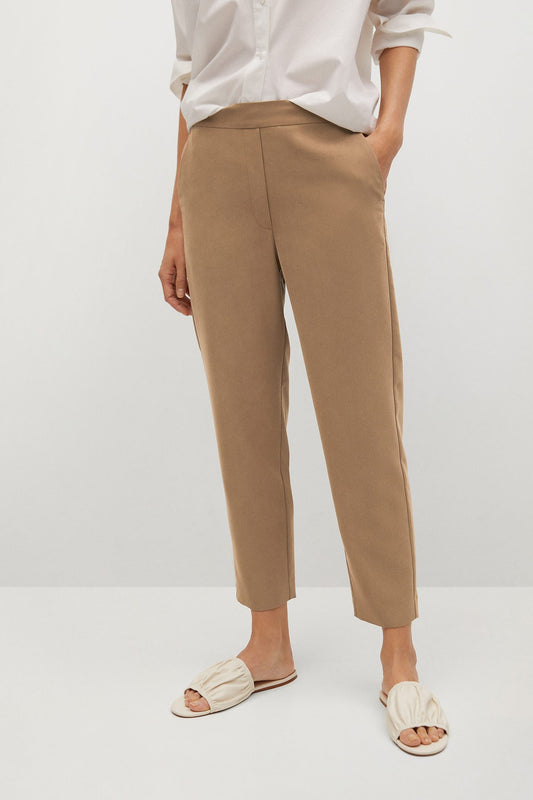 Cropped Modal Trousers