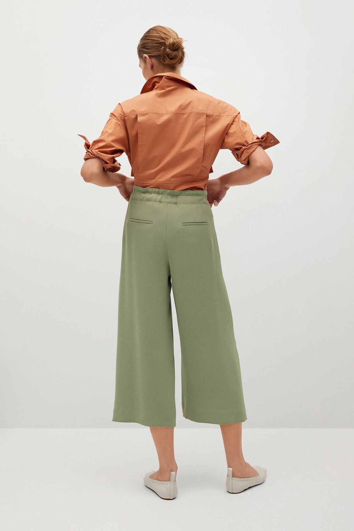 Belt Culottes Trousers