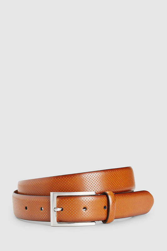 Perforated Leather Belt