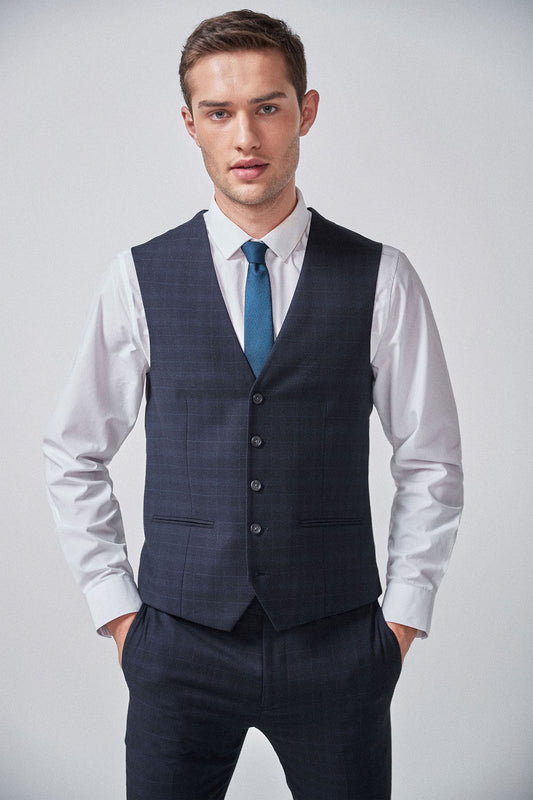 Check Suit: Waistcoat