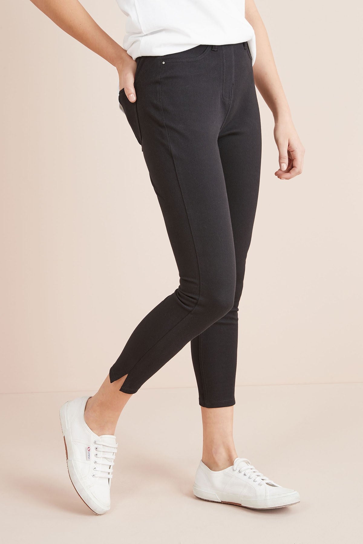 Jersey Cropped Leggings