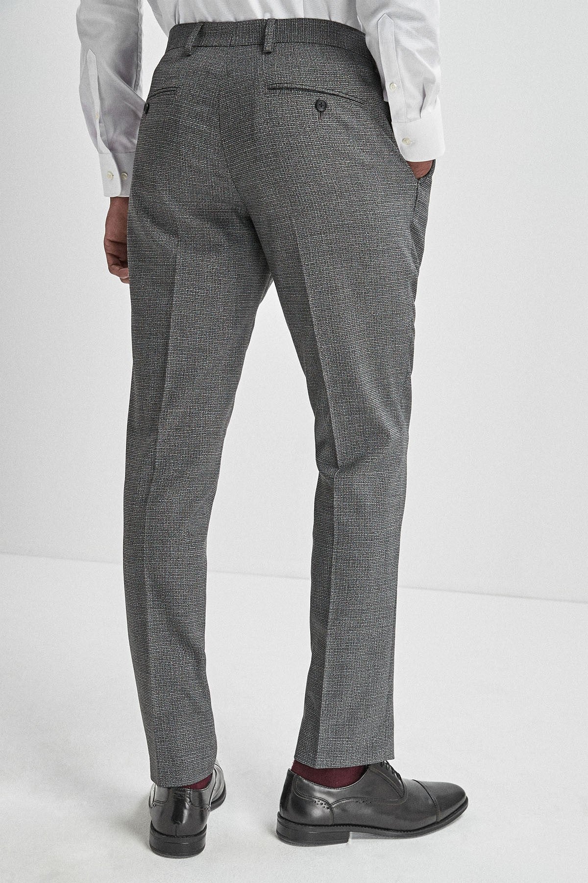 Textured Suit: Trousers
