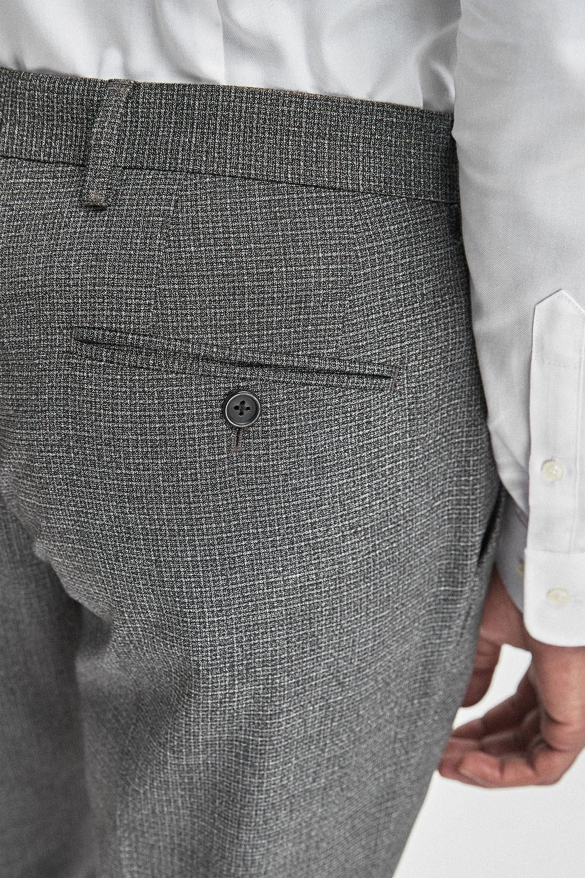 Textured Suit: Trousers