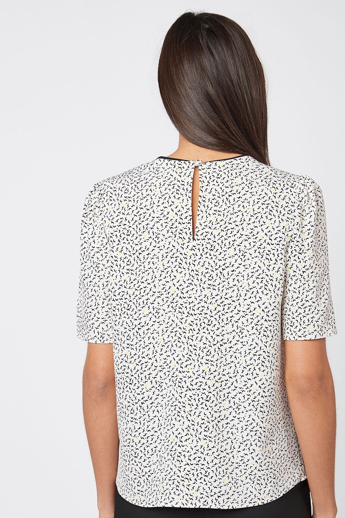 Ruched Short Sleeve Top
