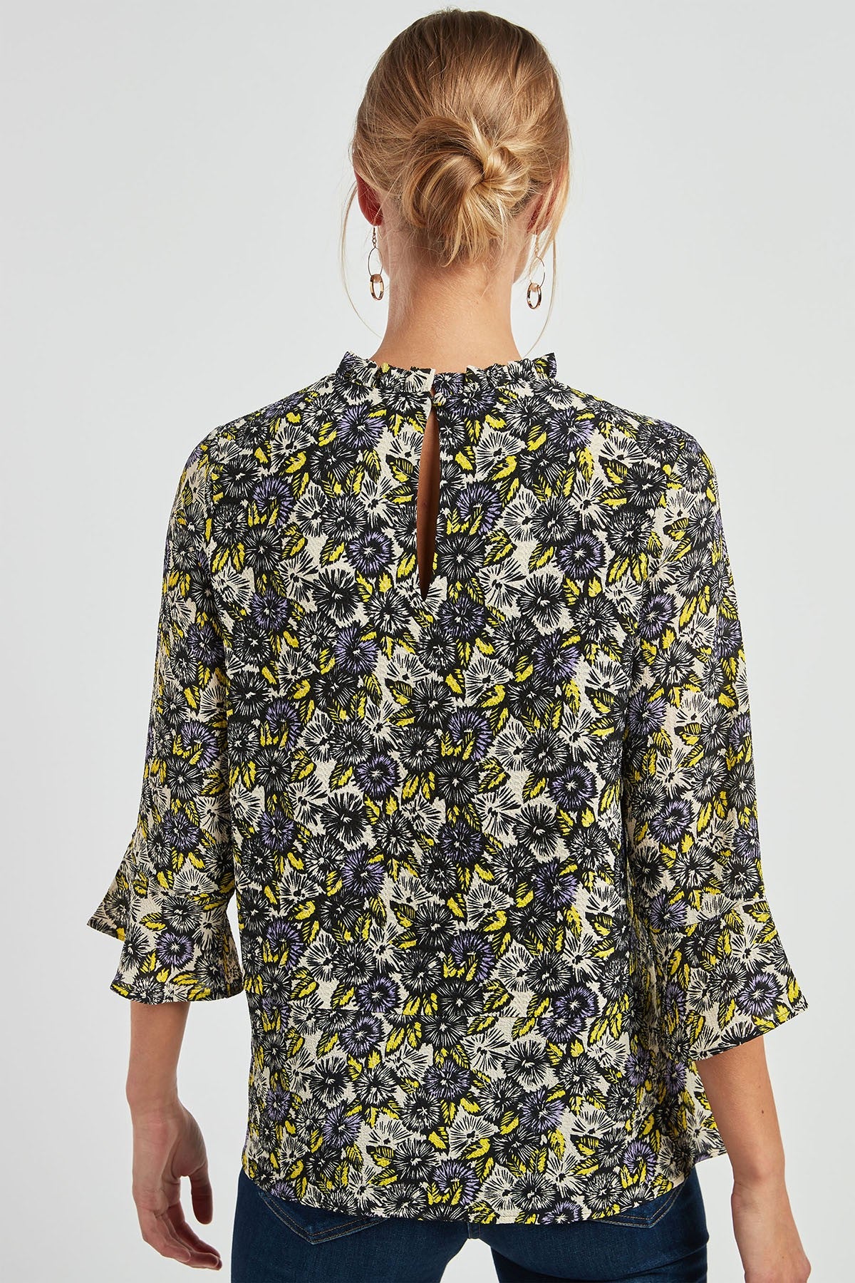 Flippy Hem Blouse