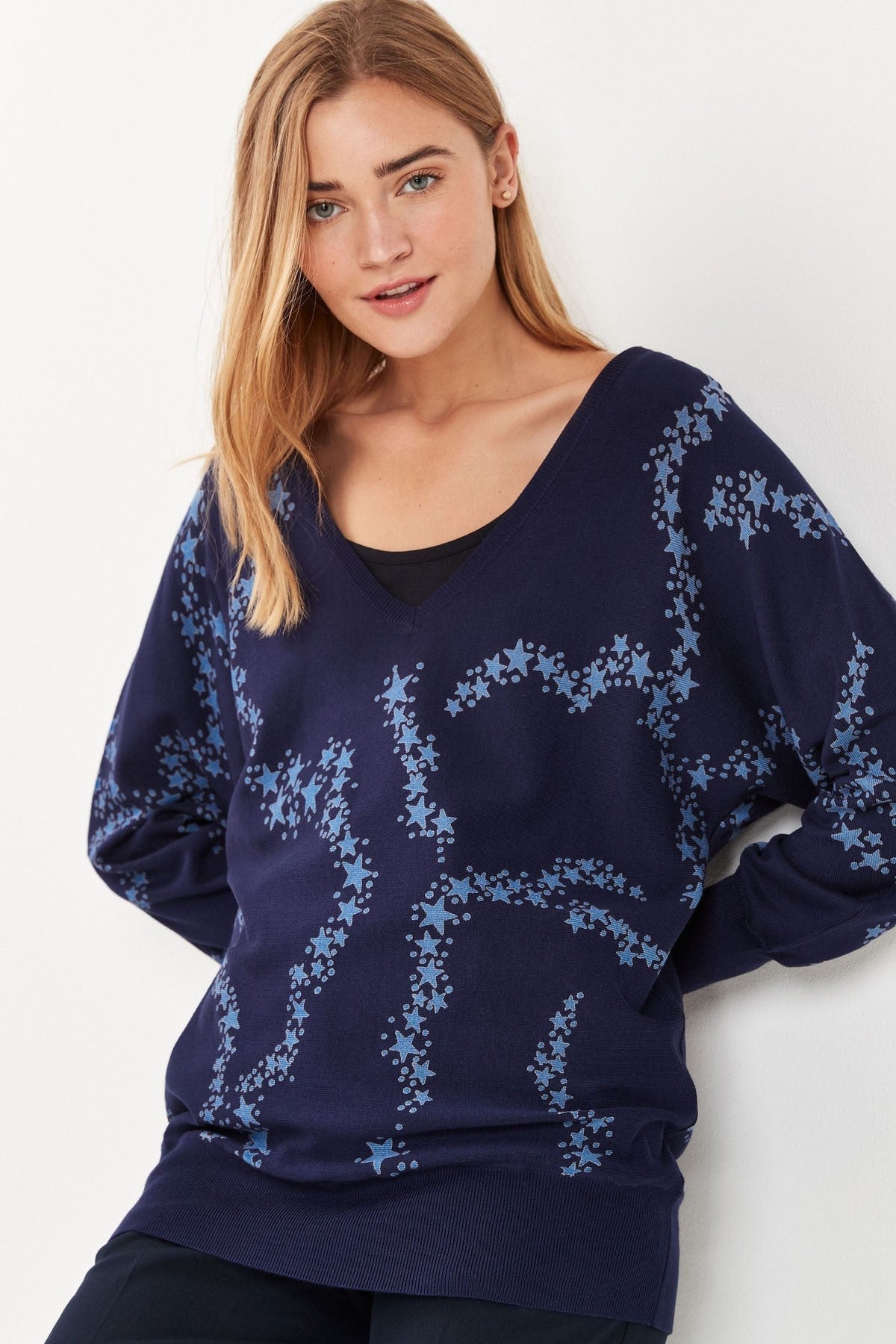 Dolman V-Neck Jumper