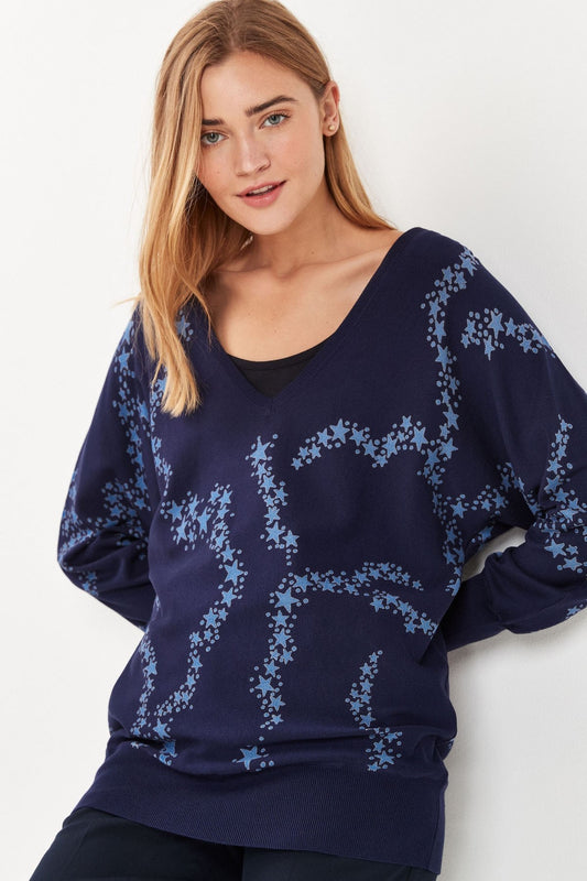 Dolman V-Neck Jumper