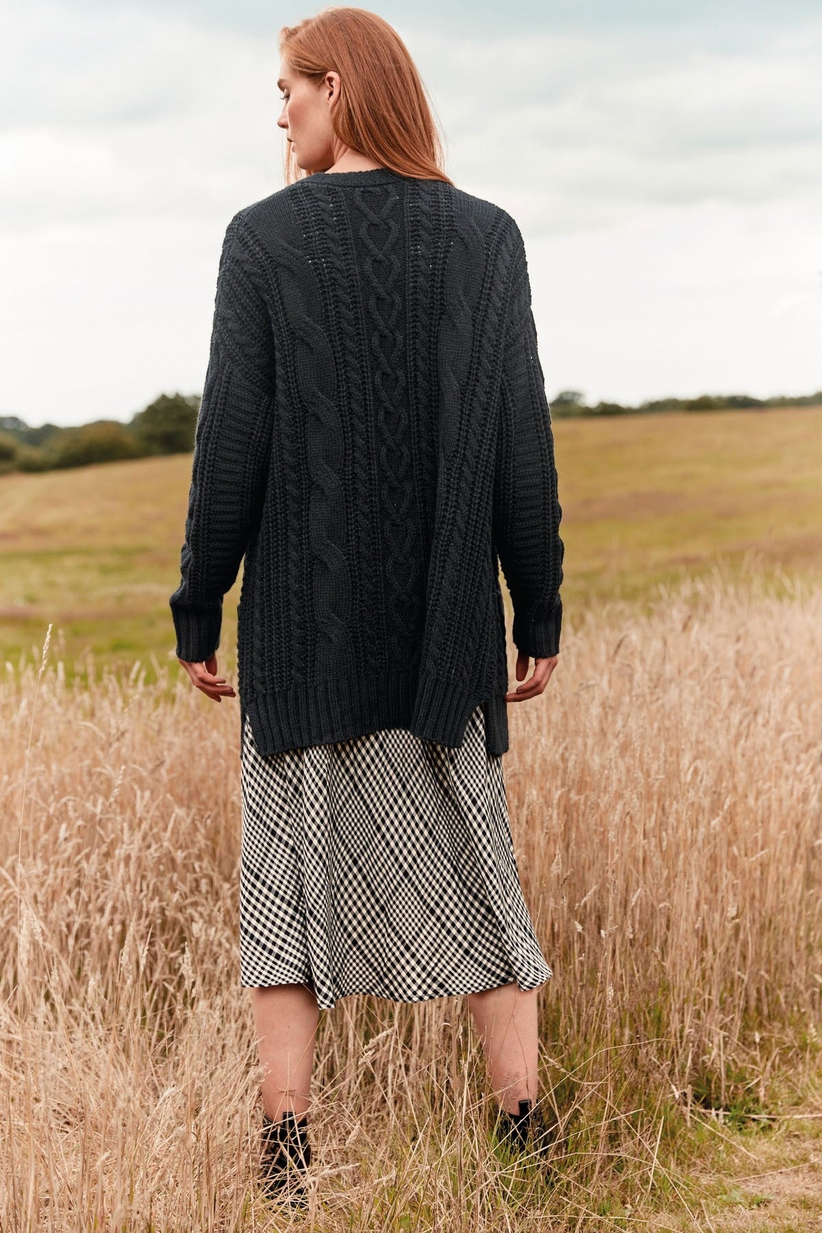 Cable Cardigan