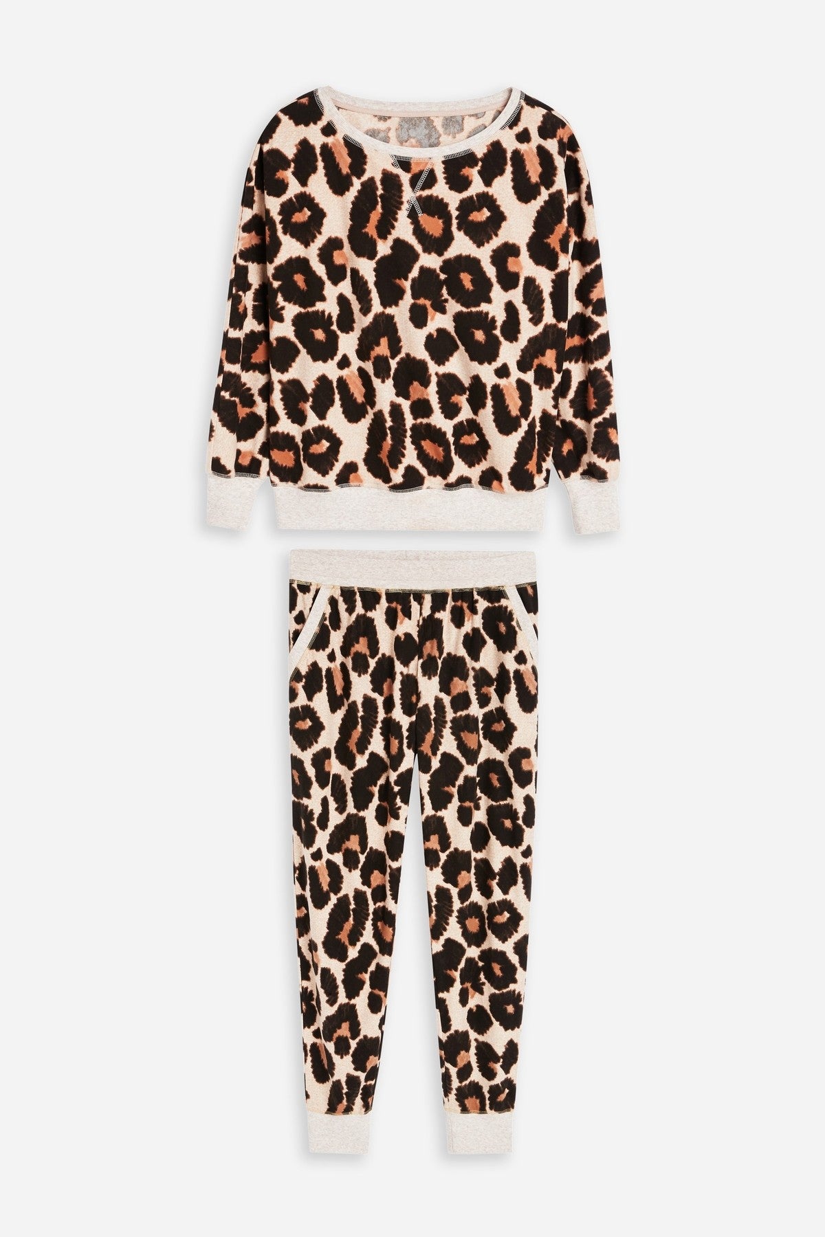 Natural Animal Cosy Pajamas