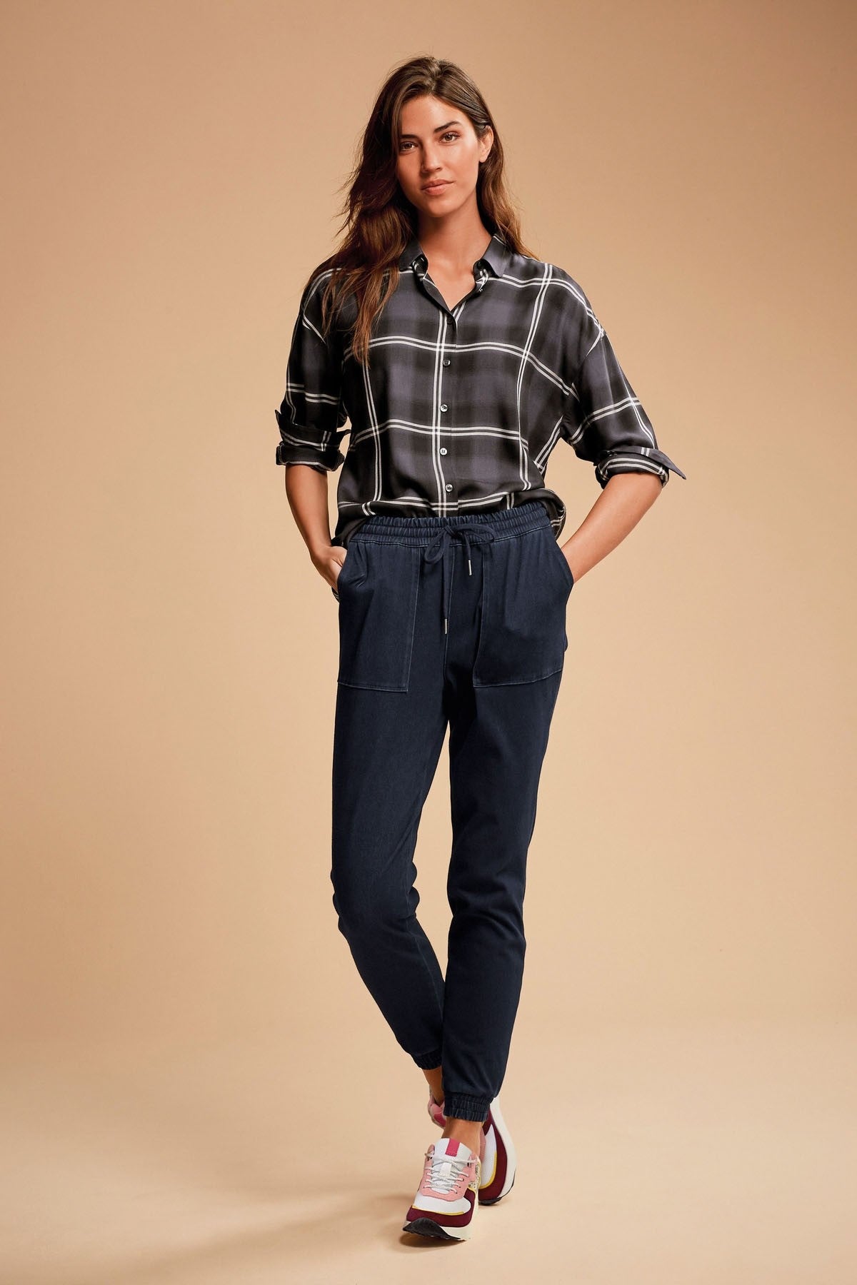 Check Boyfriend Shirt