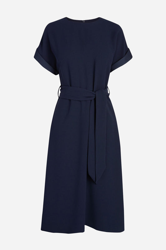 Belted Midi Dress