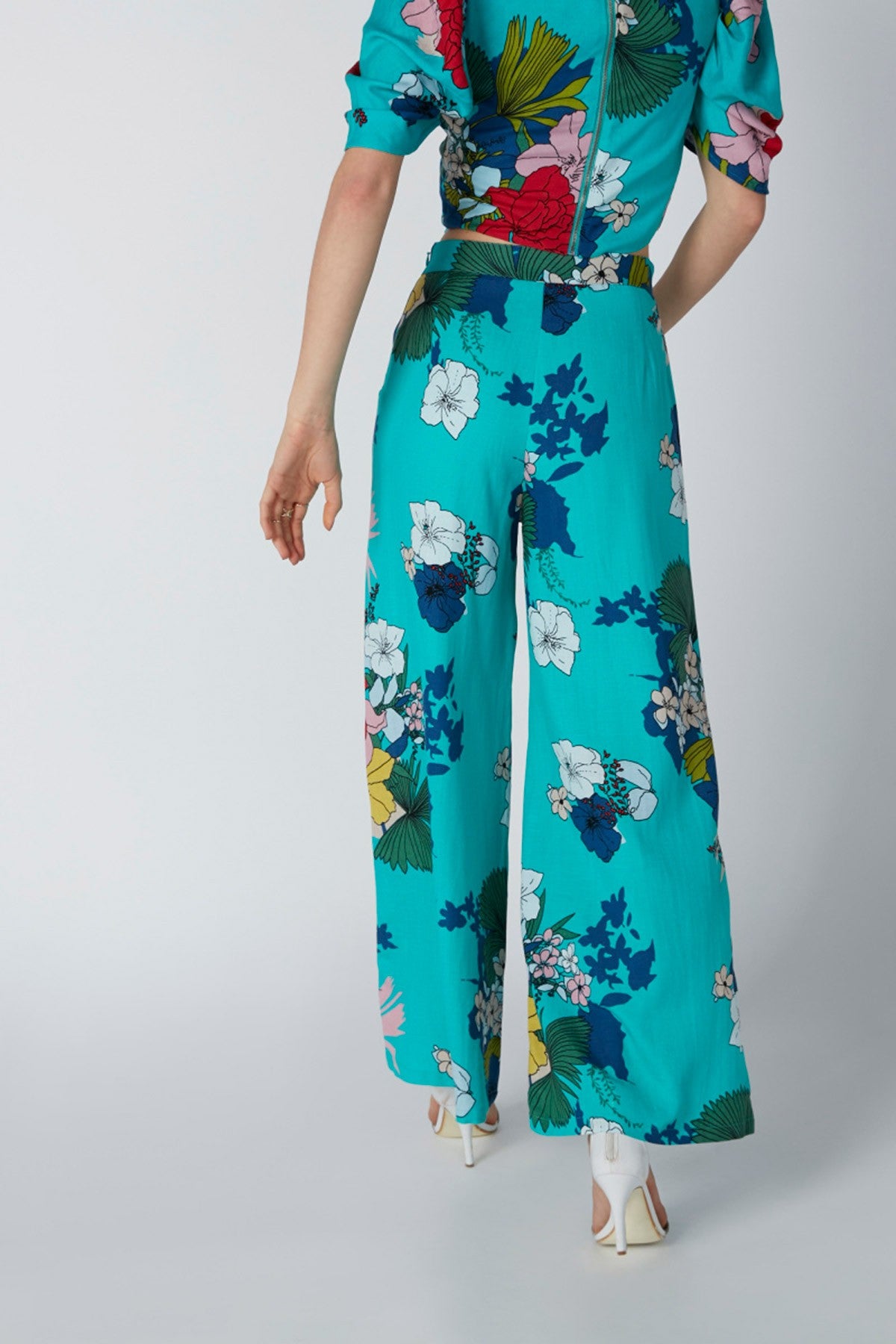Floral Printed Palazzo Pants
