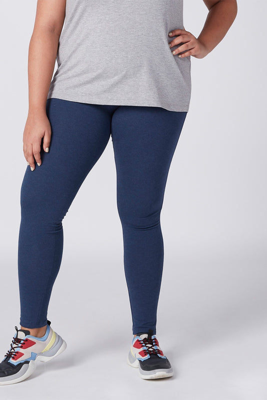 Skinny Fit Full Length Plain Flexi Waist Jeggings with Pocket Detail