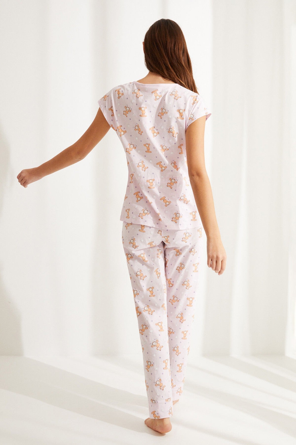 Long Cotton Garfield Pyjamas
