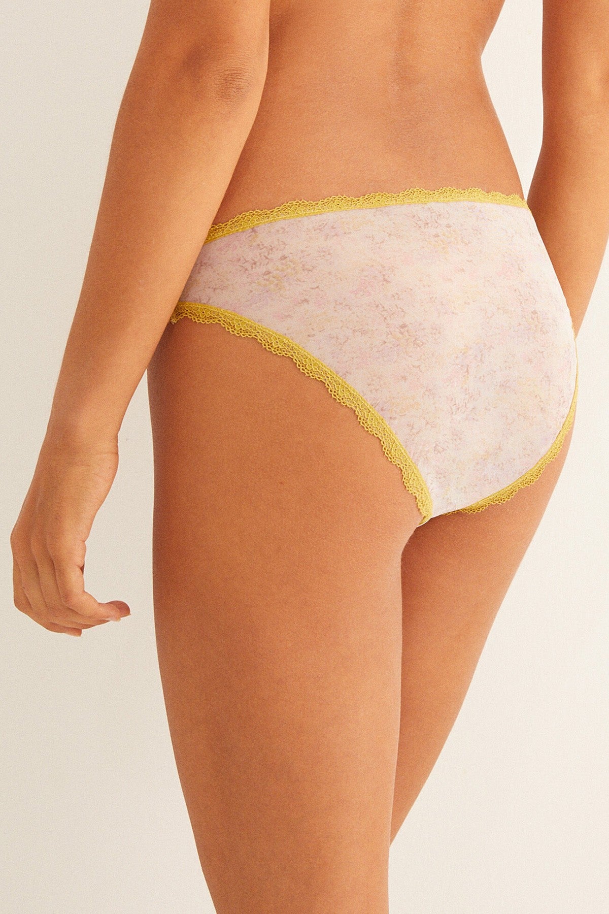 Classic Printed Tulle Panty