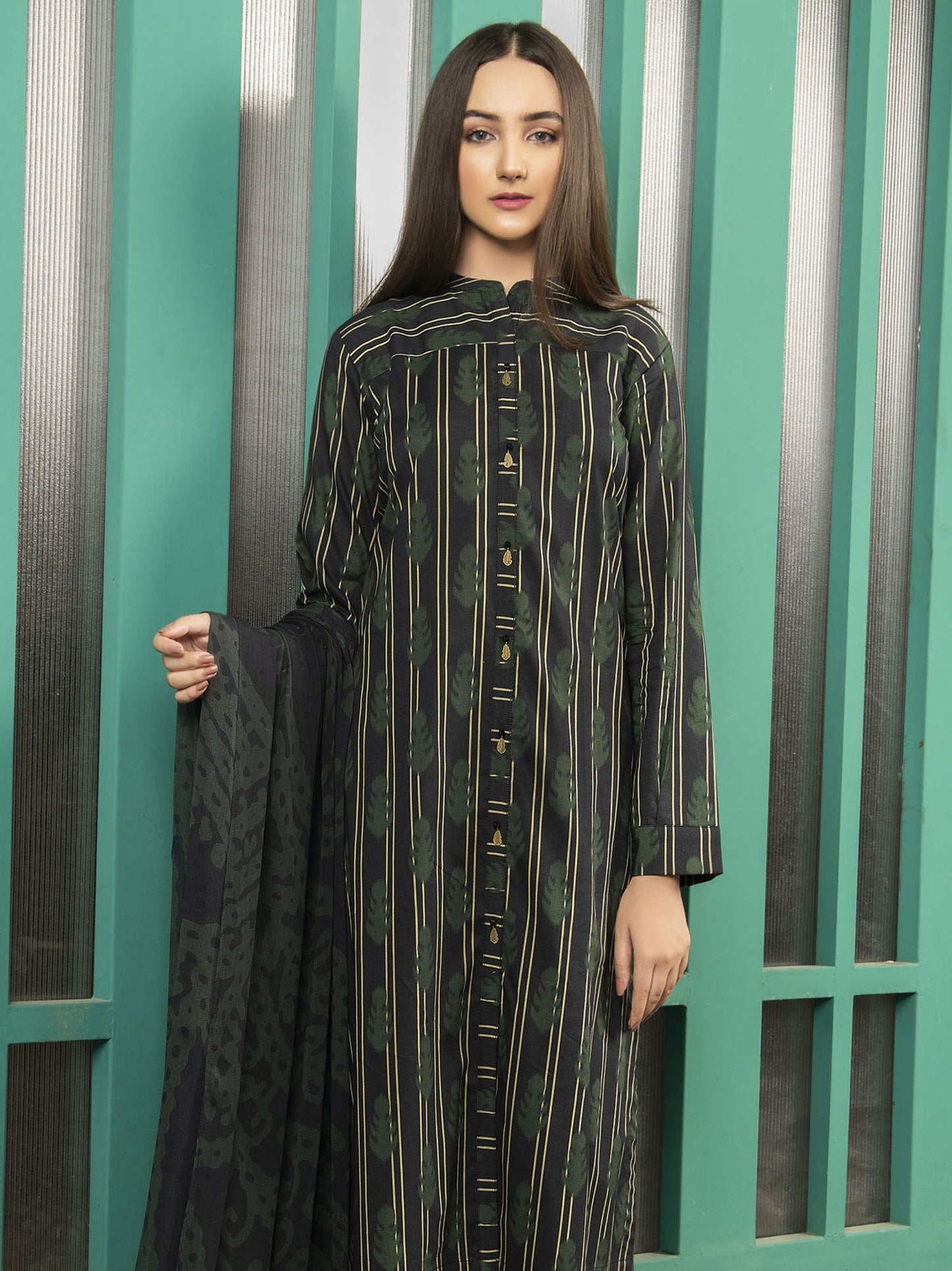 2-Pc Cambric Suit