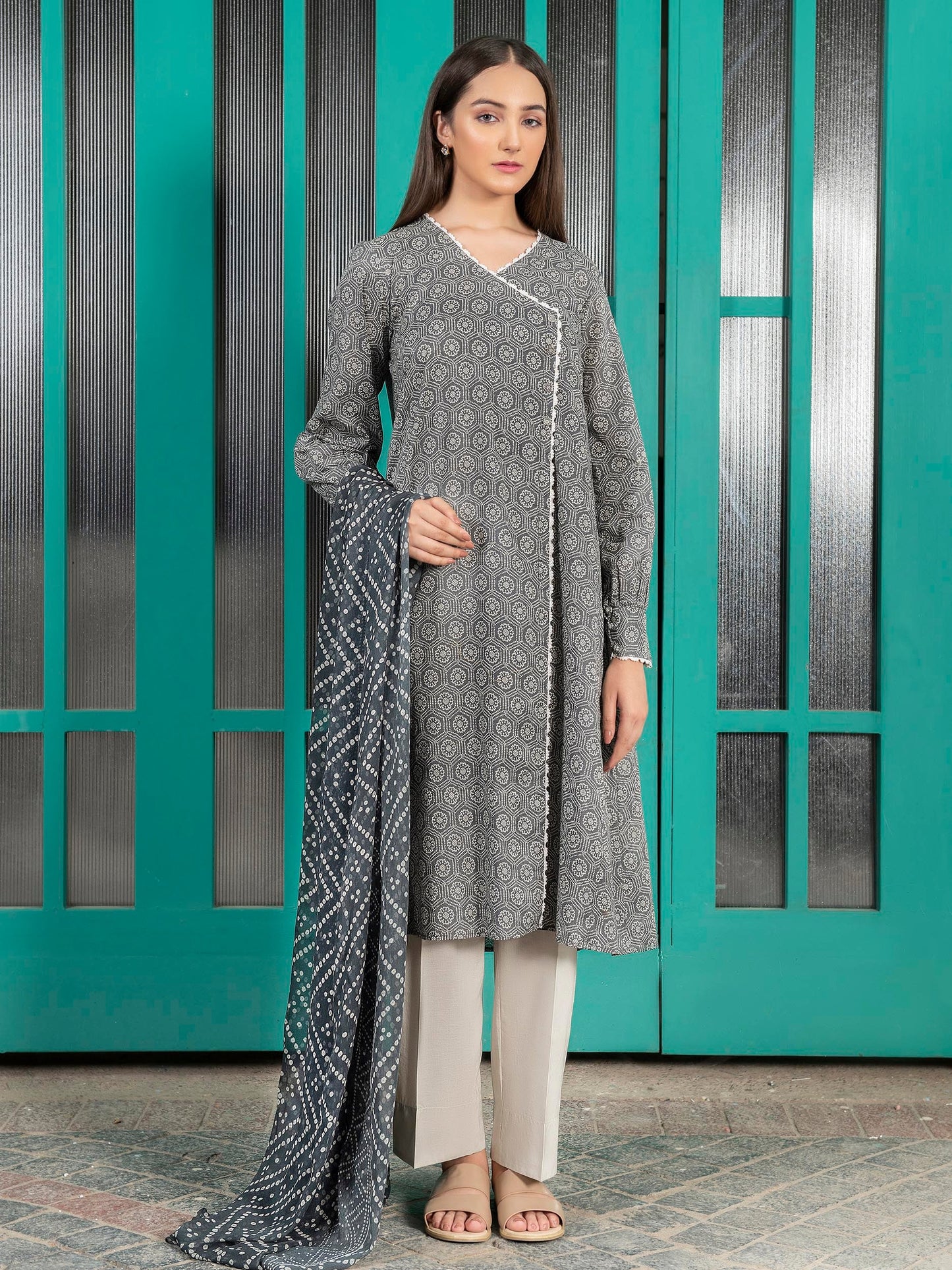 2-Pc Cambric Suit