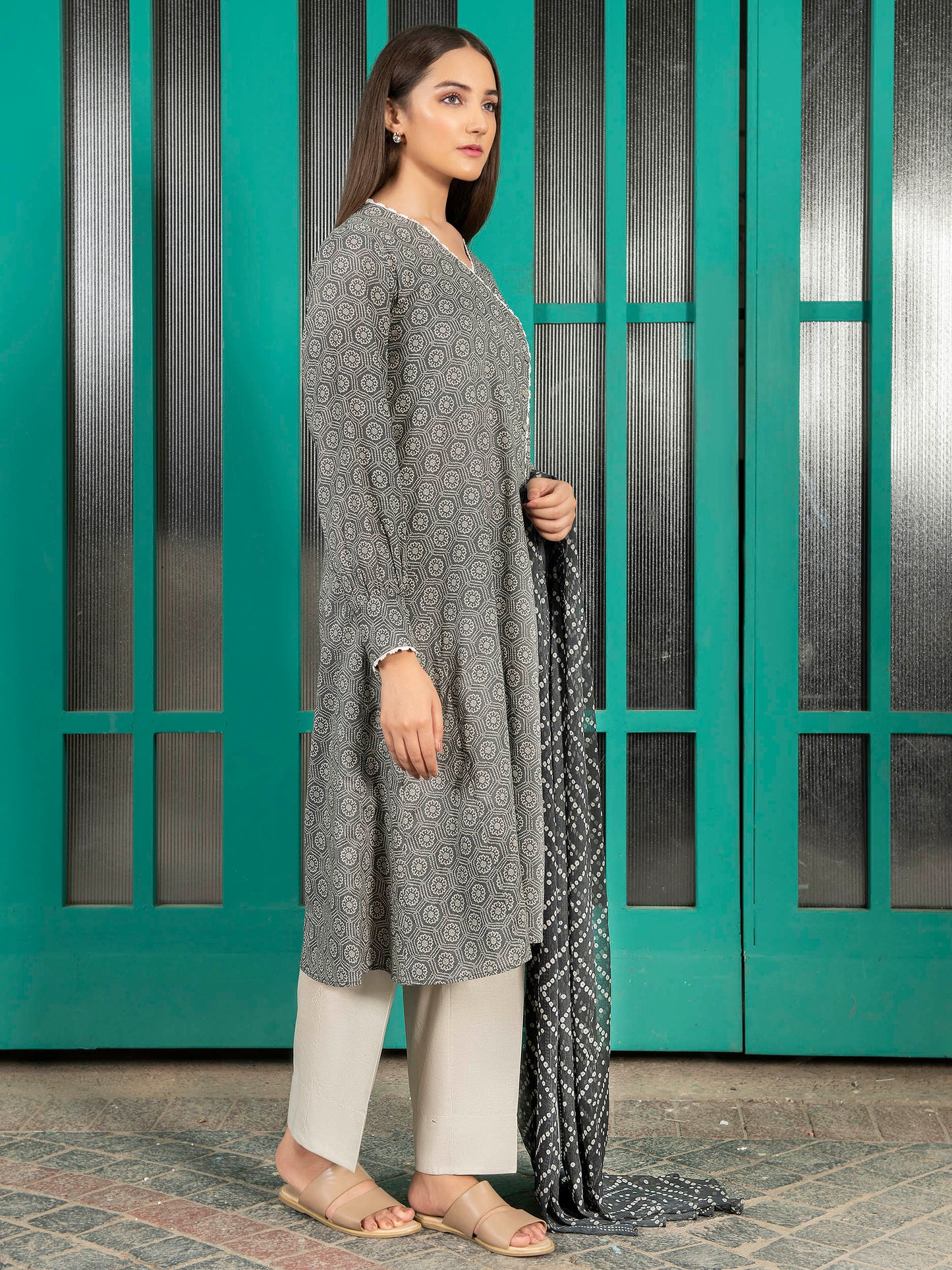 2-Pc Cambric Suit