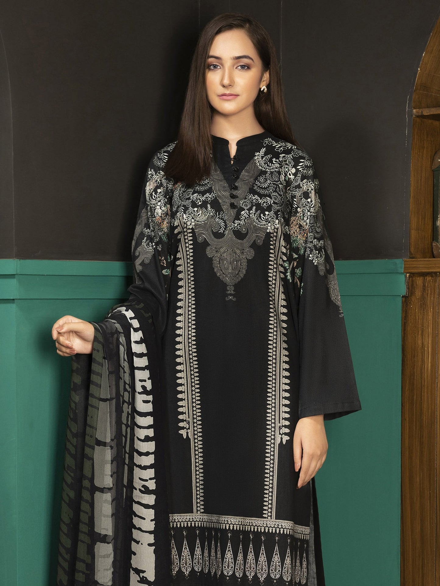 2-Pc Cambric Suit