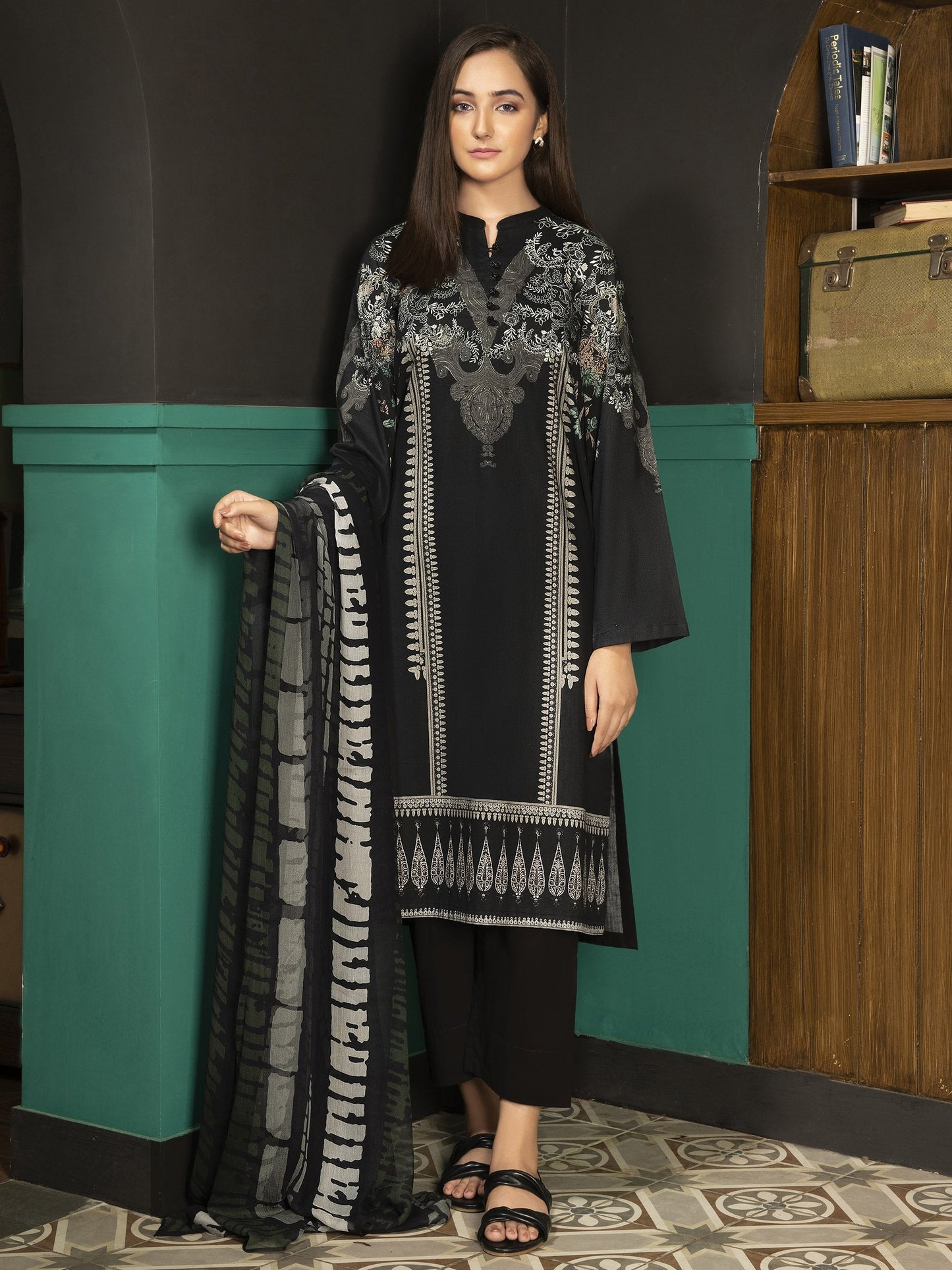 2-Pc Cambric Suit