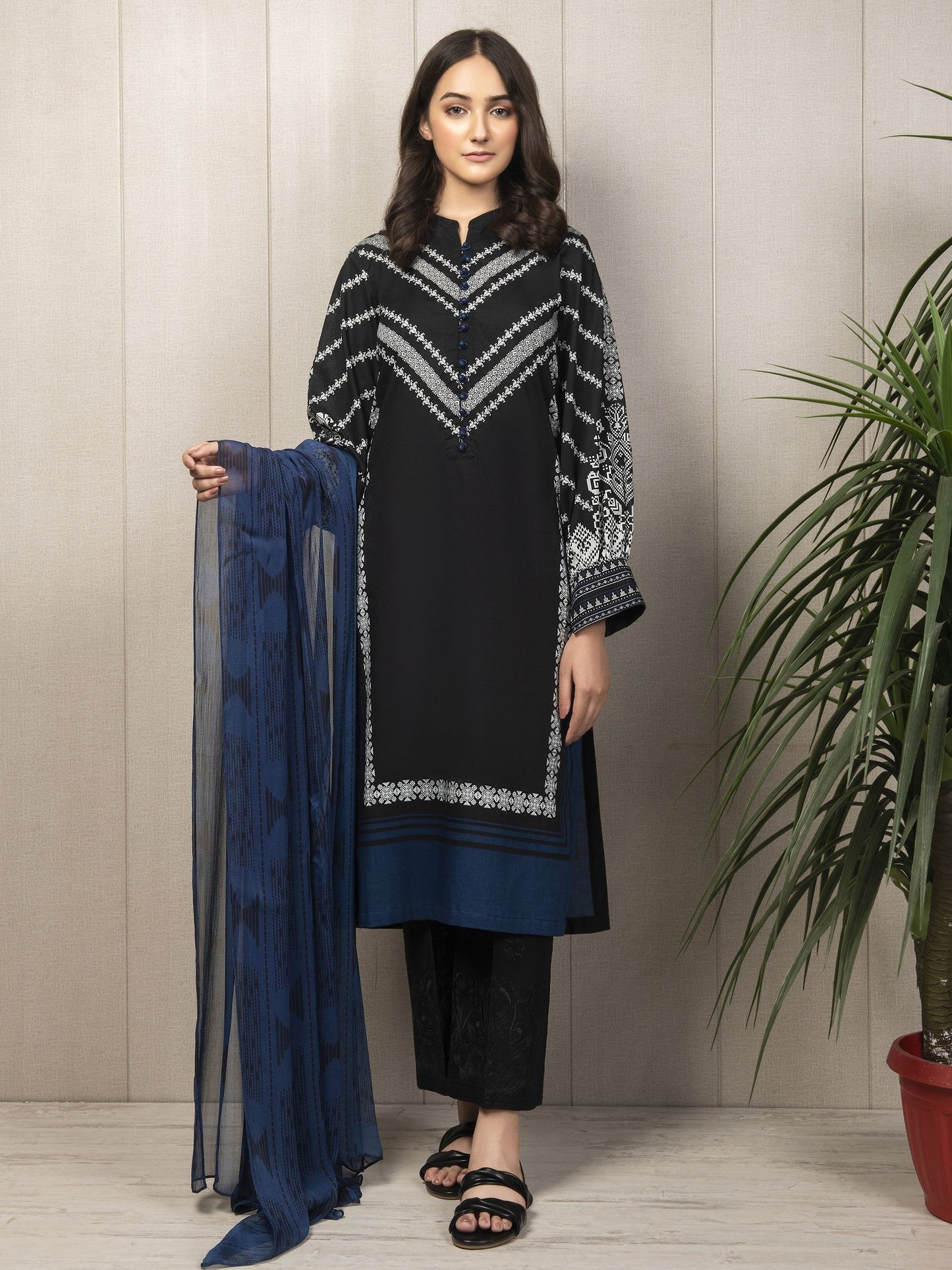 2-Pc Cambric Suit