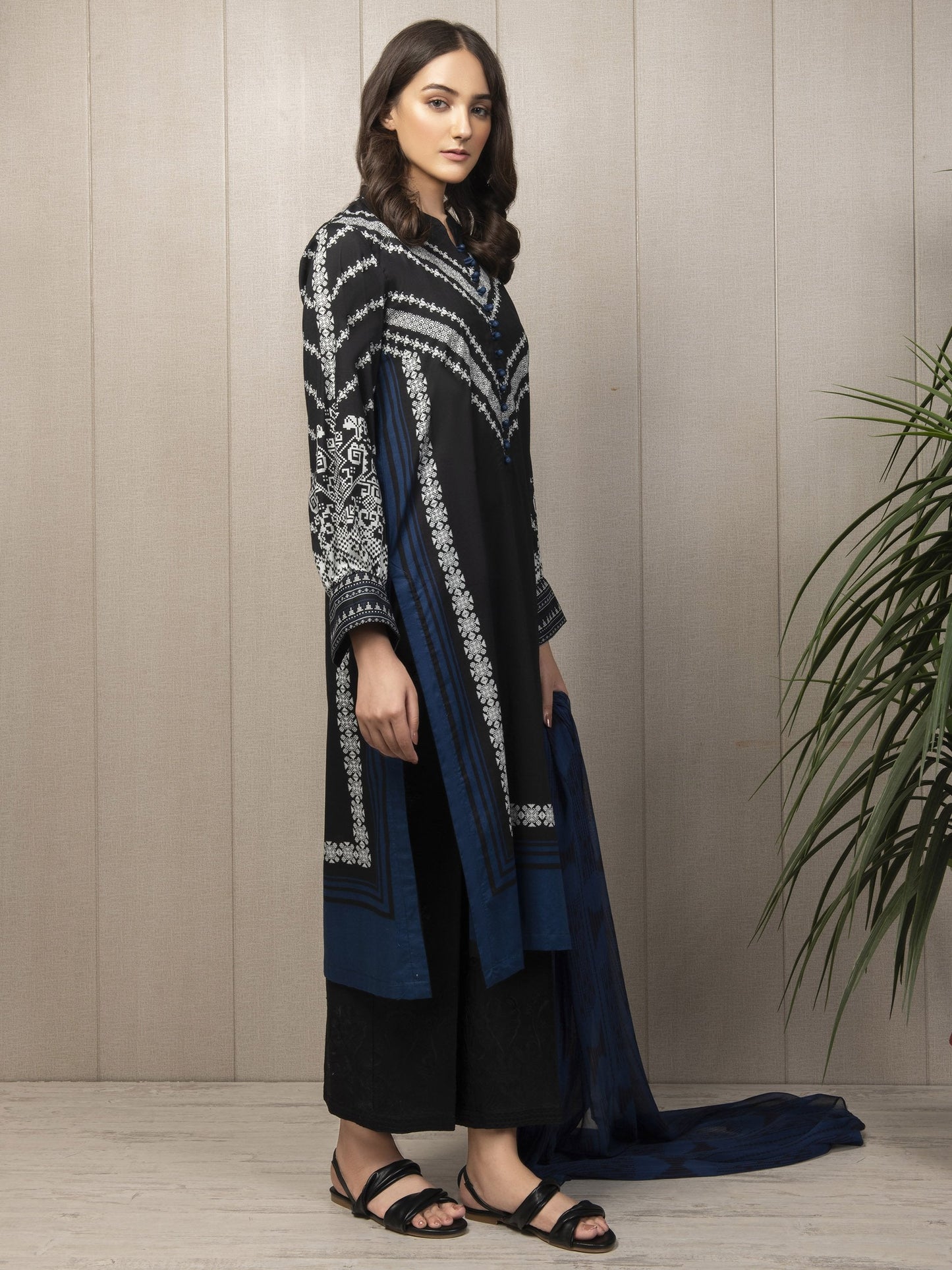 2-Pc Cambric Suit
